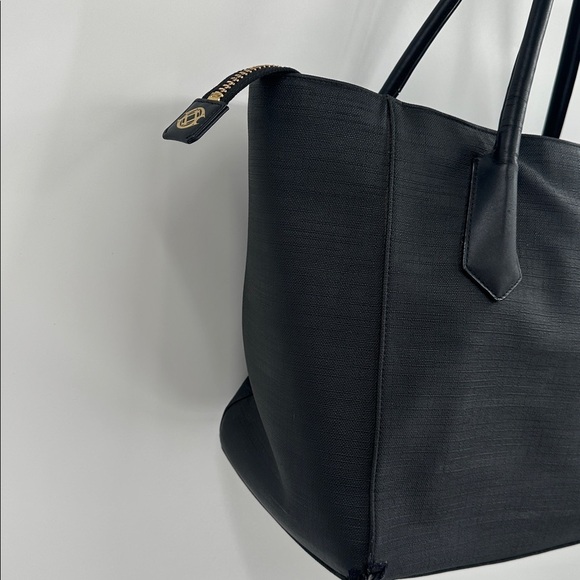 Dagne Dover Elegant Black Legend Signature Tote Bag - Picture 3 of 16